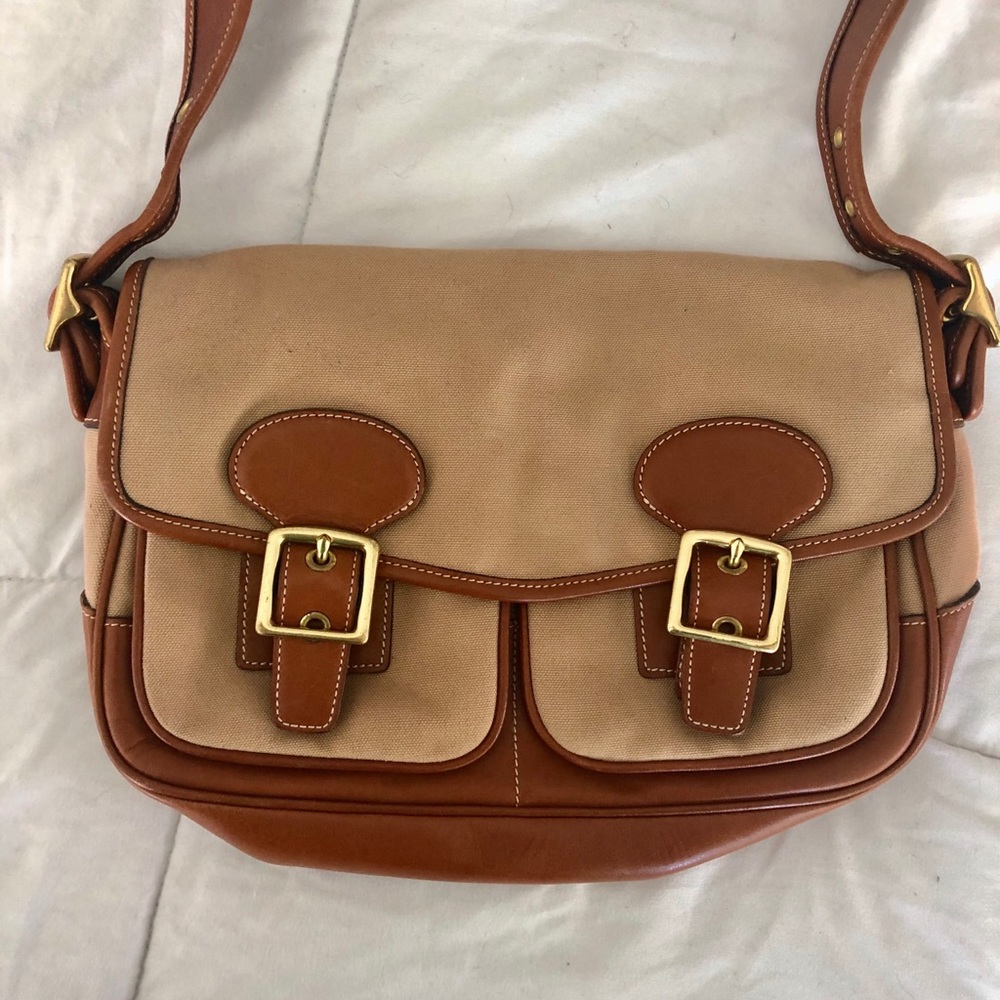 Coach Safari Bag Purse leather